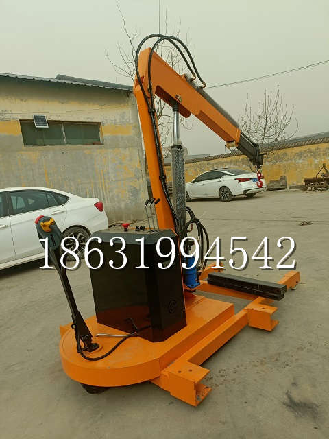 其它区自卸车厢随车吊 自制轮式四不像起重机 四驱平板吊 5吨 贵盛